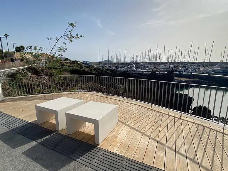 Paseo Marítimo de Amarilla Golf en San Miguel de Abona